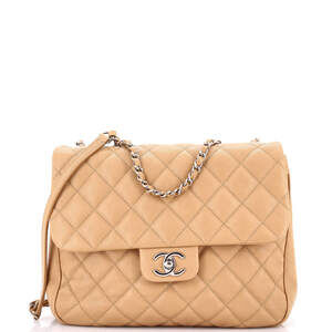 Chanel Large Urban Companion Flap Bag Quilted Caviar